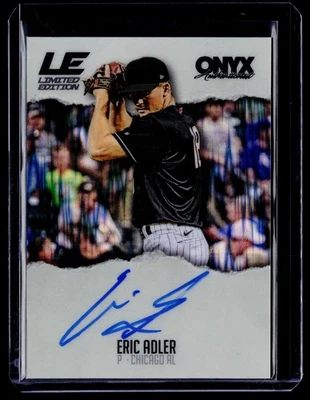2025 Onyx Rips #/150 Limited Edition Eric Adler Auto - Image 1 of 2