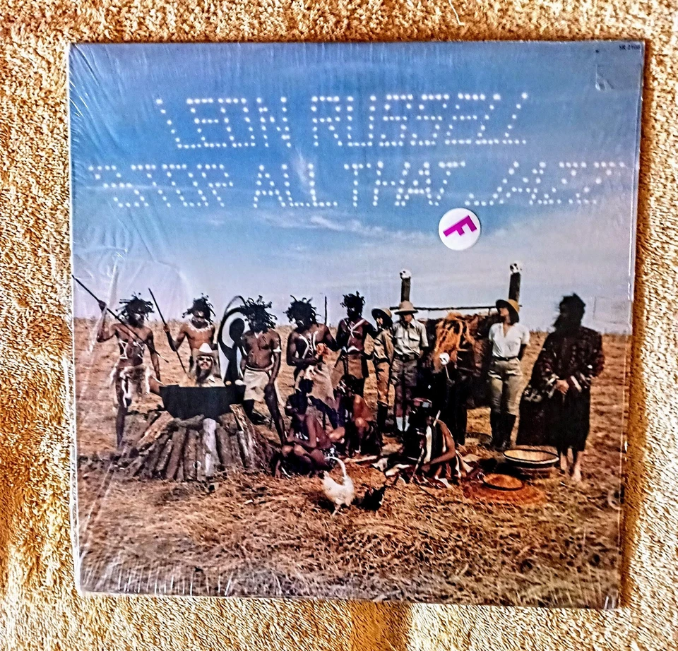 LEON RUSSELL - STOP ALL THAT JAZZ LP 1974 (SHELTER) SR-2108 SHRINK V, VG+ CEX Foto 1 de 4