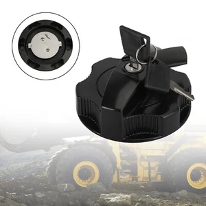 Locking Fuel Cap 331-31152 3313352 Fits For JCB Excavator With 2 Keys - Picture 1 of 9