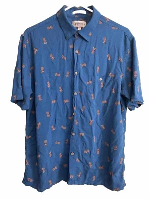 Camisa Hawaiana Campia Moda Piña Grande Foto 1 de 3