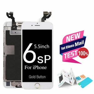 For iPhone 6S Plus Complete LCD Display Touch Screen Digitizer with Home Button - Picture 1 of 6