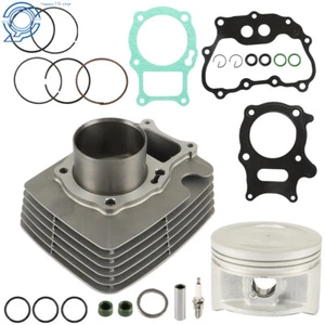 For Honda Recon 250 2002-2022 Top End Rebuild Kit Cylinder Piston Gaskets 68.5mm - Picture 1 of 7