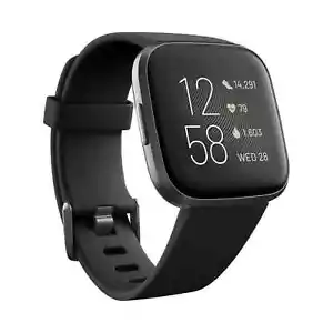 Fitbit Versa 2 Smartwatch with Large and Small band - Picture 1 of 6