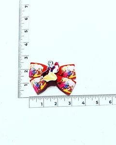 Lazos para el cabello hechos a mano - Vacaciones - Navidad - Blancanieves - Lazo #2 - Imagen 1 de 1