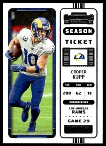 2022 Panini Contenders Cooper Kupp Los Angeles Rams #49 - Imagen 1 de 2