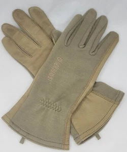 Blackhawk Tan Aviator Flight Ops Nomex Gloves Fire Resistent Tactical VGC! - Picture 1 of 7