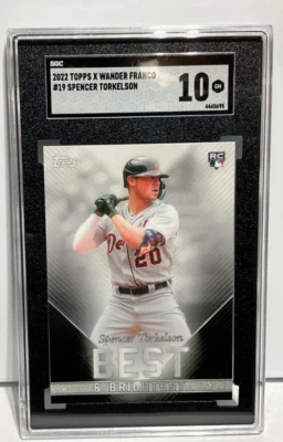 2022 Topps X Wander Franco - Best & Brightest #19 Spencer Torkelson (RC) - Image 1 of 2