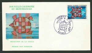 protection de la tortue Nouvelle-Calédonie 1978 FDC oblit. Nouméa /FDCo217 - Picture 1 of 1