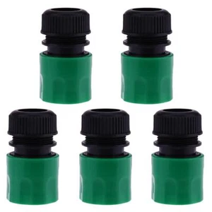 5 Pcs 1/2 Inch Garden Hose Connector Plastic for Garden Irrigation Car Wash - Afbeelding 1 van 6