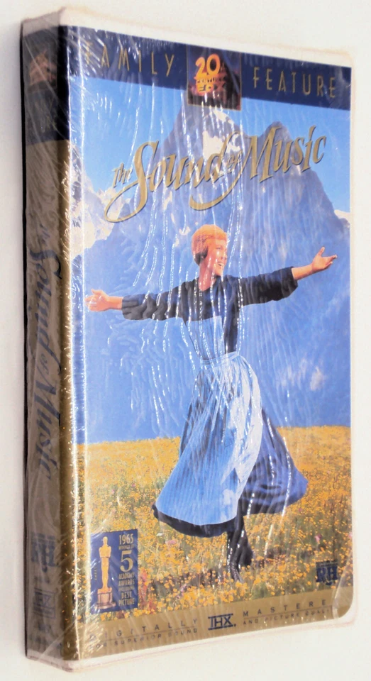 THE SOUND OF MUSIC New VHS Sealed 1965 Julie Andrews Classic Musical watermarks - Image 1 of 4