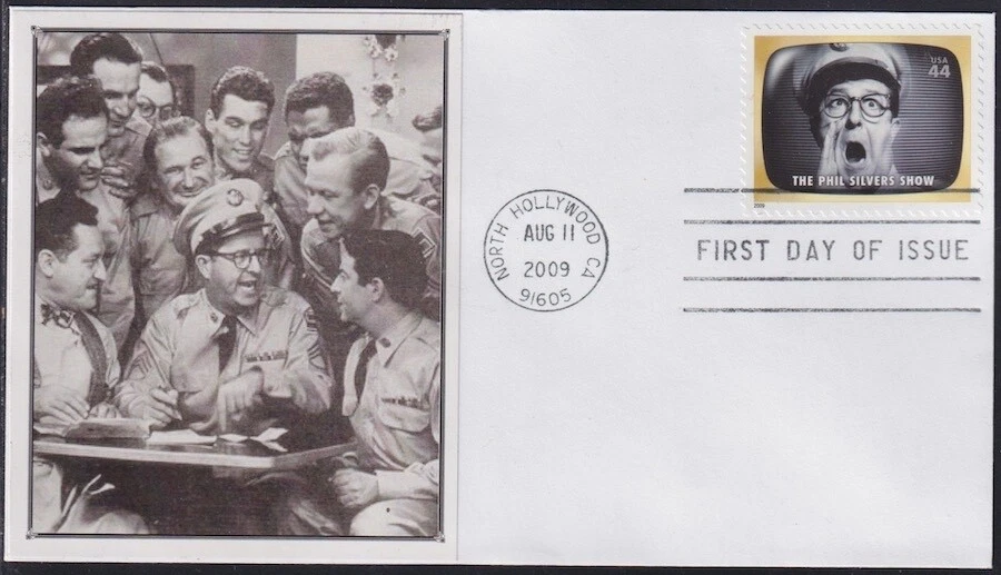 USA # 4414l.2 PHIL SILVERS, STAR of  PHIL SIVER SHOW and SUPERB SARGEANT BILKO - Image 1 of 1