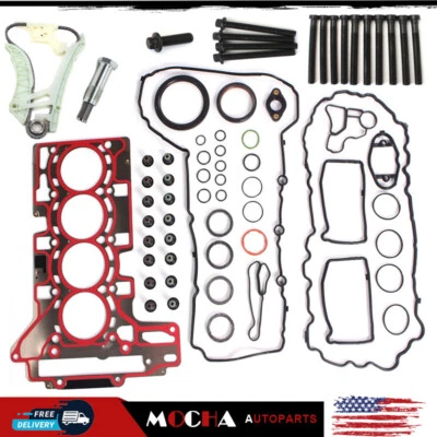 Juego de juntas de culata de cadena de distribución para BMW 320i Z4 320i 320i X3 2,0 L F10 F22 F23 F30 Foto 1 de 4