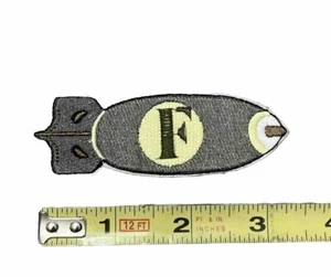 Dropping F Bomb WW 2 Style Bügelbild Patch 3,5" Militär Armee - Bild 1 von 1