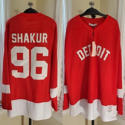HGC Headgear Classics NHL 🏒 Detroit Red Wings #96 Shakur 94 Tupac 2Pac 5XL Foto 1 de 4