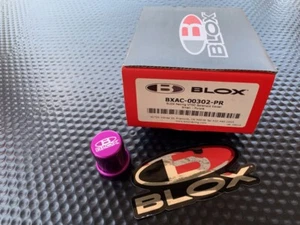 BLOX RACING BILLET VTEC SOLENOID COVER SMALL PURPLE FOR ACURA HONDA - Picture 1 of 3