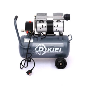 UK 25 L air tank oil-free pump compressor 8CFM Garage Workshop Inflator Pump - Picture 1 of 8