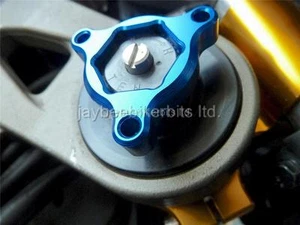 Gabel Vorspannversteller Blau 22mm Aprilia RS250 RSV1000 Mille Tuono Falco R1F8 - Bild 1 von 1