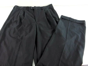 Izod Golf Black Metrix Fit Polyester Pants Mens 33 x 32 Nwt - Picture 1 of 12