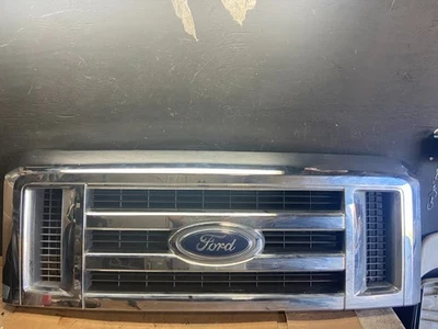 Parrilla cromada superior delantera Ford Econoline E150 E250 2008 a 2014 q9991 DG Foto 1 de 4