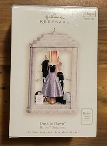 HALLMARK - BARBIE - ORNAMENT - “DUSK TIL DAWN” - W/ LIGHT - Picture 1 of 11