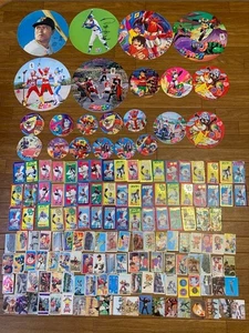 Showa Retro Menko Large Lot Set Vintage Collectible Cards Assorted Anime Cards - Bild 1 von 11