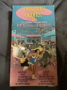 Richard Simmons Sweatin' To The Oldies 2 (VHS 90’s) Classic Workout Tape - Picture 1 of 2