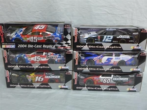 Lote de 6 Coches NASCAR Diecast Team Calibre Pit Stop 1:24 2002-2004 - NUEVO - Imagen 1 de 7