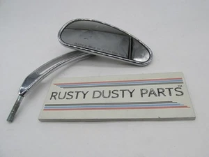 Espejo retrovisor derecho Harley-Davidson genuino cromado con escritura 91697-06 - Imagen 1 de 8