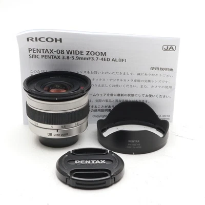 [Near Mint] Pentax 08 Wide Zoom 3.8-5.9mm F/3.7-4 ED AL Q Mount from Japan - Image 1 of 4