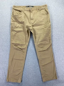 Mountain Khakis Pants Mens 40x34 (Fits 40x31) Brown Camber Hiking Trail Classic - Picture 1 of 10