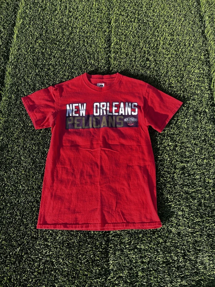 Camiseta deportiva gráfica mediana Anthony Davis New Orleans Pelicans vintage para hombre Foto 1 de 4