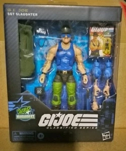 Hasbro G.I. Figurina Joe Classified Series #129 Mad Marauders Sgt Slaughter 6" - Foto 1 di 2