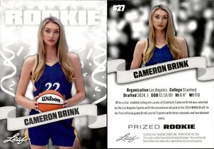 2024 Leaf PRIZED ROOKIE CAMERON BRINK #27 BASKETBALL STANFORD CARDINAL - Picture 1 of 1