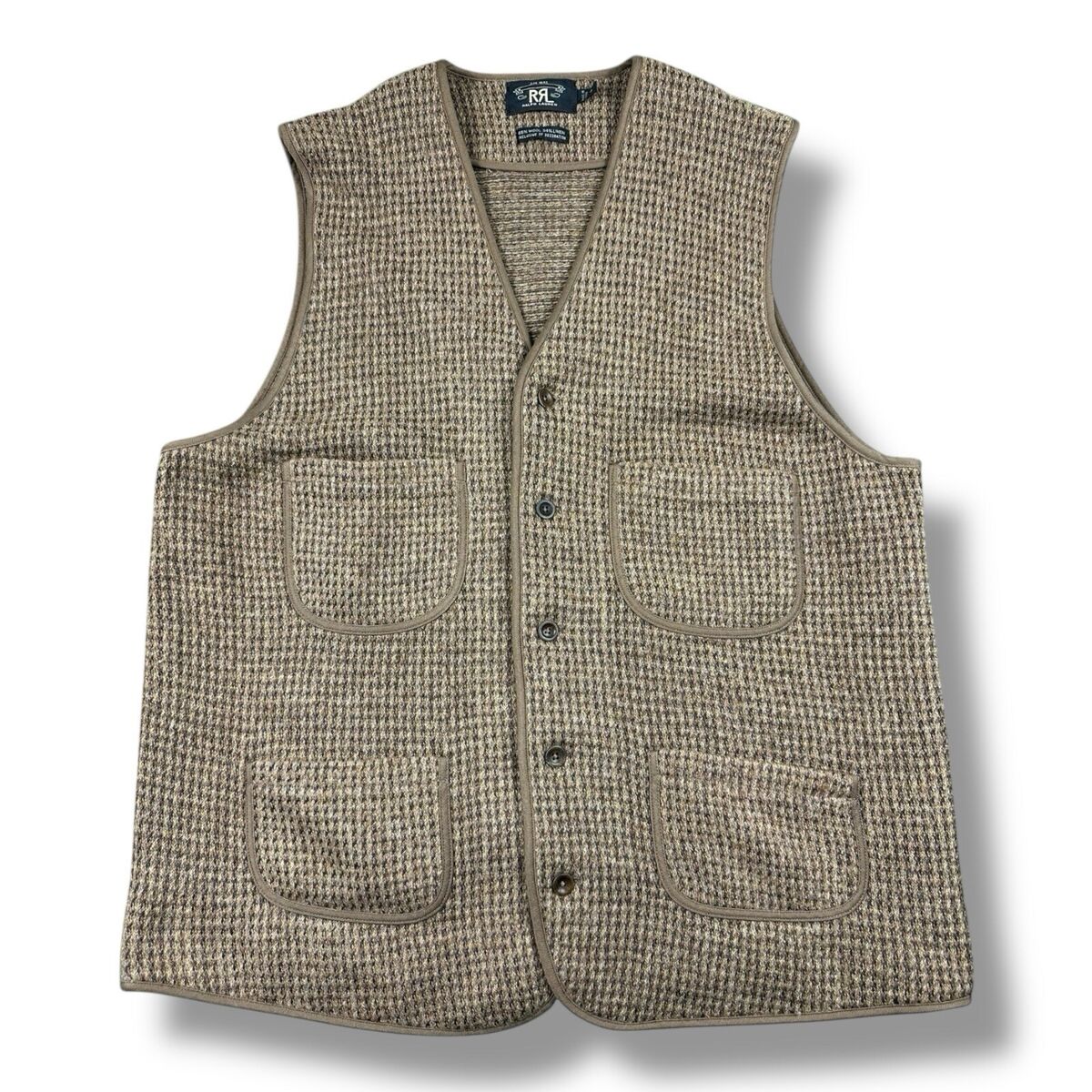 RRL Vest Coats, Jackets & Vests Wool Outer Shell for Men for RRL Vest Coats, Jackets & Vests Wool Outer Shell for Men for