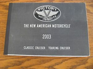 2005 Polaris Victory Owner's Owners Manual Classic & Touring Cruiser