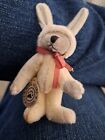 Boyds  Hinged Miniature Bear In Easter Bunny Suit - Tilly F. Wuzzie