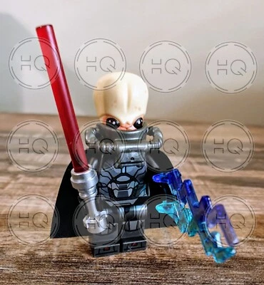 **NUEVO** 100% LEGO Minifigura Sith Lord Darth Tenebrous Star Wars Foto 1 de 4