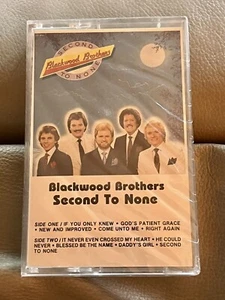 Blackwood Brothers - Second To None - 1980s Quartet Gospel Cassette - Sealed NOS - Picture 1 of 2