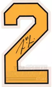 Loui Eriksson Boston Bruins Signed Autographed Home Jersey Number - Picture 1 of 2