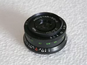 Vintage KMZ Industar 50-2 pancake lens 3.5/50 SLR & Digital M42 mount portrait - Picture 1 of 8