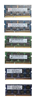6 Ram Memory Sticks 2GB Иупіх 2GB-Micron 2GB-NANYA 2GB  - Image 1 of 4