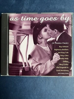 AS TIME GOES BY Used 24 Track Compilation Cd Easy Listening Pop R+B Jazz 50s 60s - Image 1 of 3