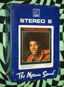 MICHAEL JACKSON "Forever, Michael" SEALED 8-Track Tape 1975 US Motown M7 825 HT - Picture 1 of 7