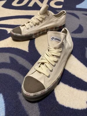 Кроссовки мужские Air Walk холщовые SB повседневные холщовые для прогулок досуга активные бежевые коричневые 11 - Изображение 1 из 4