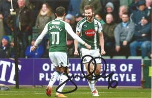 PLYMOUTH: JAMIE NESS SIGNED 6x4 ACTION PHOTO+COA - Picture 1 of 1