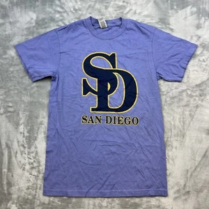 Gildan San Diego Padres T-Shirt Größe Erwachsene Small helllila MLB - Bild 1 von 6