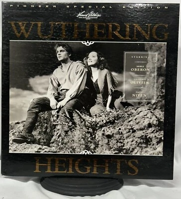 Wuthering Heights Laserdisc Video with Merle Oberon Laurence Olivier Foto 1 de 3