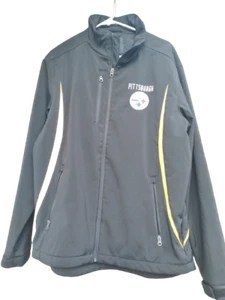 Pittsburgh Steelers offiziell lizenzierter NFL Mantel/Jacke mit Reißverschluss - Größe Large - Bild 1 von 8
