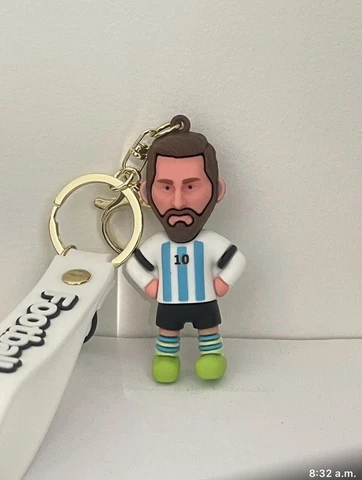 Messi Keychain Argentina Full Body Uniform USA Seller Fast Shipping!! Cover