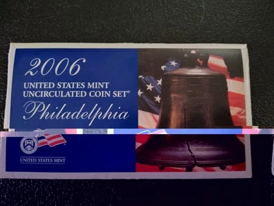 2006 Philadelphia Uncirculated Coin Set US Mint OGP and COA - Image 1 of 4